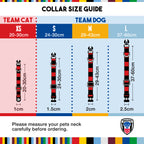 Bournemouth Cat Collar - Red & Black Stripe Football Pet Collar