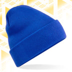 Tails FC Blue beanie on a white background
