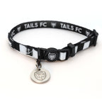 Juventus Cat Collar - White & Black Stripe Football Pet Collar