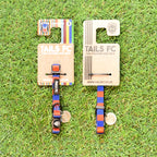 PSG Cat Collar - Red & Blue Stripe Football Pet Collar
