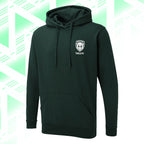 Tails FC Green hoodie with a logo on a white background