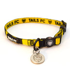 Wolverhampton Cat Collar - Gold & Black Stripe Football Pet Collar